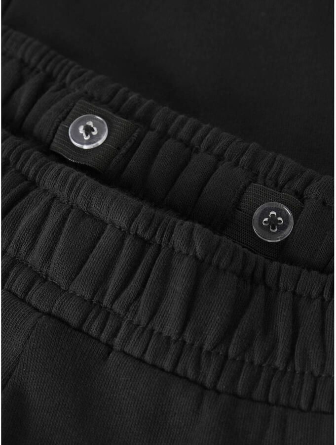 NAME IT KIDS regular fit joggingbroek met tekst zwart - Foto 2