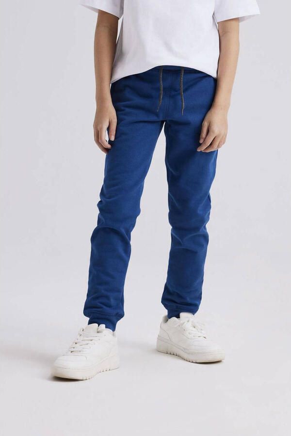 Name It Sweatbroek NKMSWEAT – Jogger met verstelbare tailleband en ribboorden