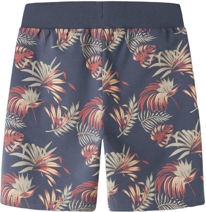 NAME IT KIDS regular sweatshort blauw Korte broek Blad - Foto 2