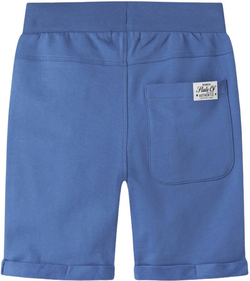 NAME IT KIDS regular sweatshort blauw