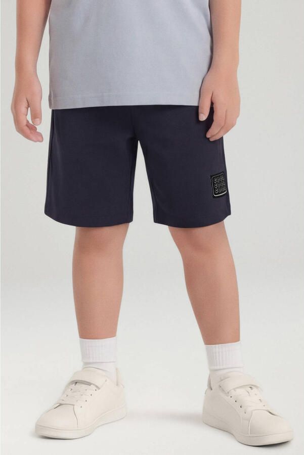 NAME IT KIDS regular sweatshort donkerblauw
