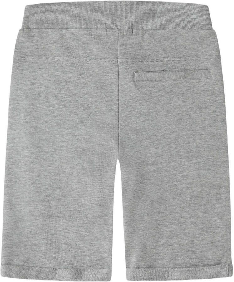 NAME IT KIDS regular sweatshort grijs melange - Foto 2