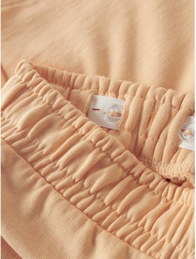 NAME IT KIDS regular sweatshort licht oranje - Foto 3