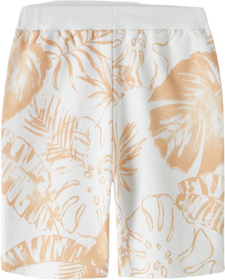 NAME IT KIDS regular sweatshort wit Korte broek Blad - Foto 2