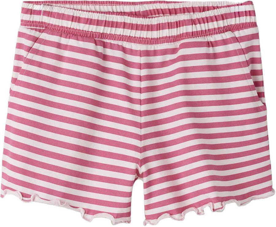 NAME IT KIDS regular waist casual short roze