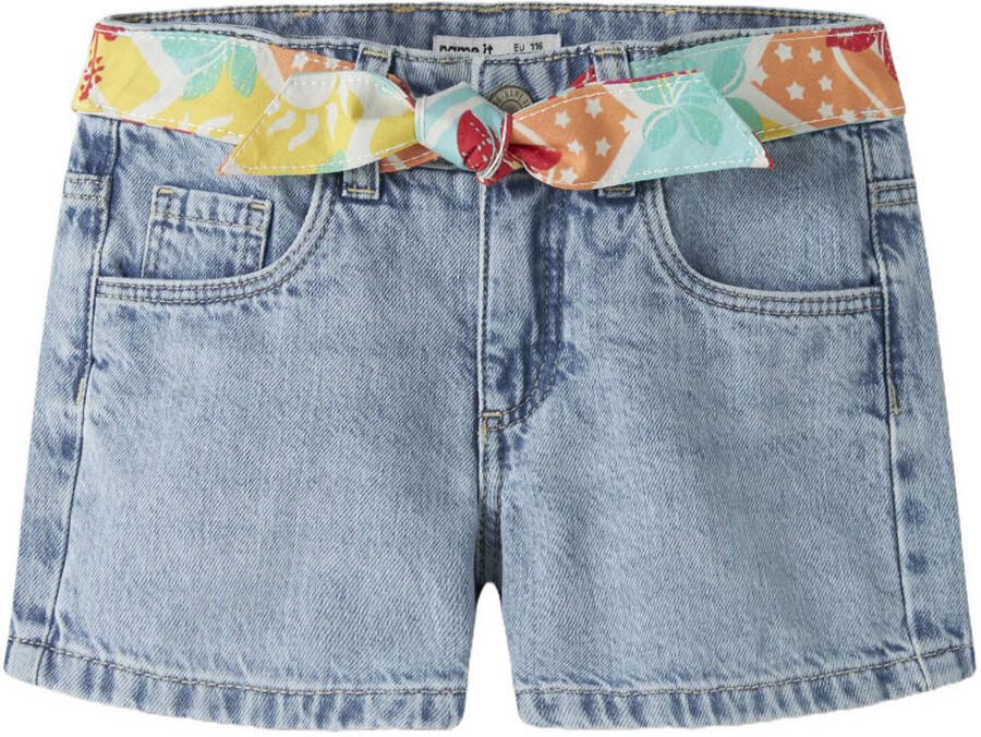 NAME IT KIDS regular waist short light blue denim