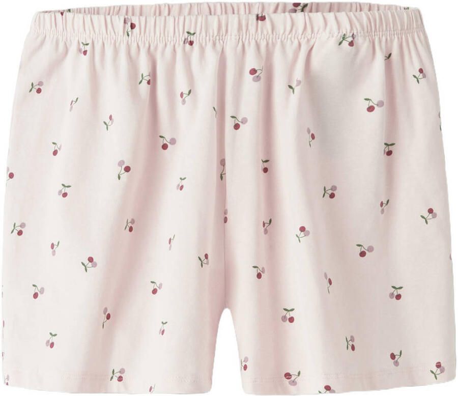 NAME IT KIDS shortama met bloemdessin lichtroze - Foto 2