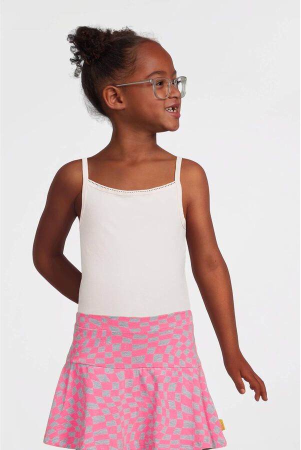 Name it KIDS singlet- set van 2 lichtblauw lichtroze wit Meisjes Stretchkatoen Vierkante hals 122 128 - Foto 2