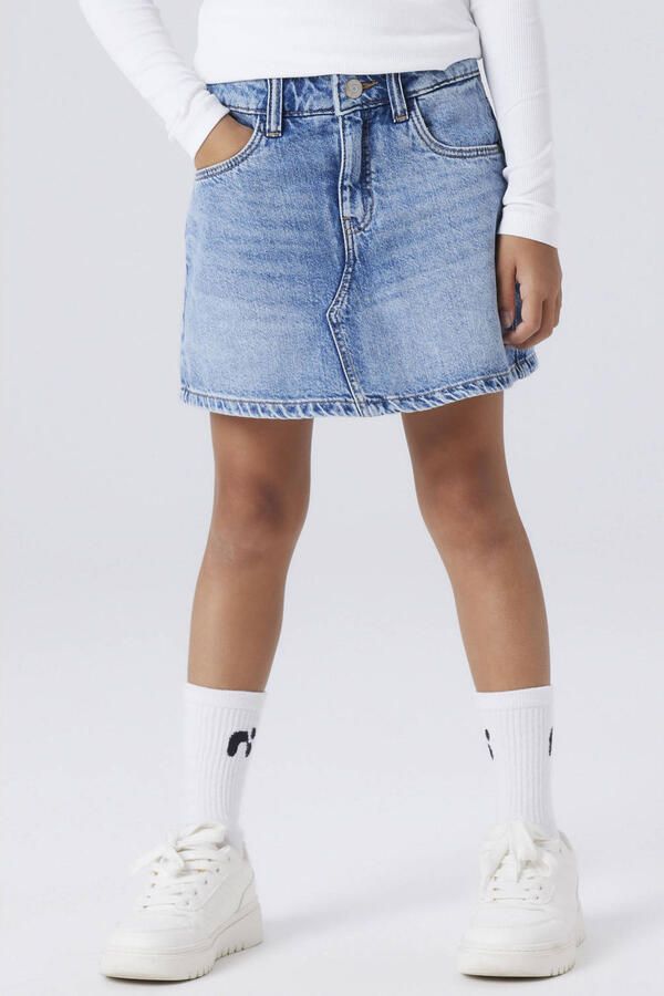 NAME IT KIDS skort medium blue denim