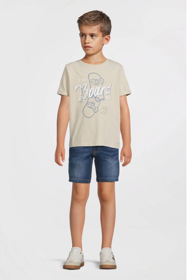 NAME IT KIDS slim denim short dark blue denim - Foto 2