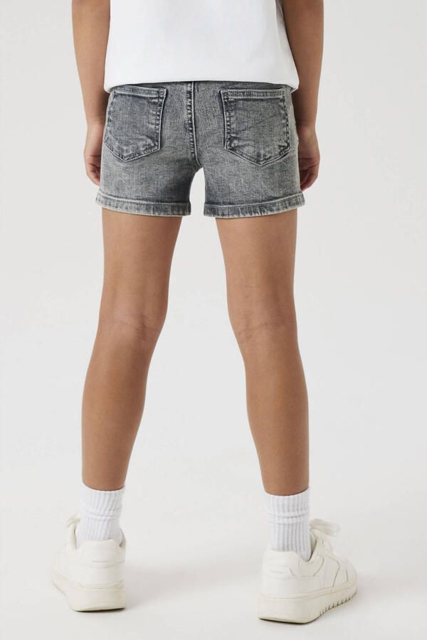 NAME IT KIDS slim denim short grey denim - Foto 2