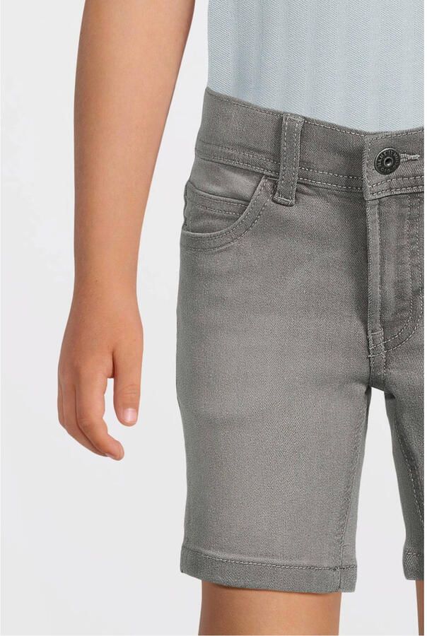 NAME IT KIDS slim denim short grey denim - Foto 4