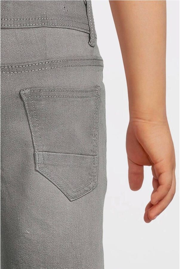 NAME IT KIDS slim denim short grey denim