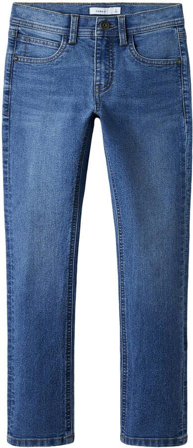 NAME IT KIDS slim fit jeans medium blue denim - Foto 3