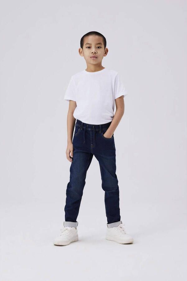 Name it KIDS slim fit jeans NKMRYAN JOGGER denim blue Blauw Jongens Jog denim 104 - Foto 2
