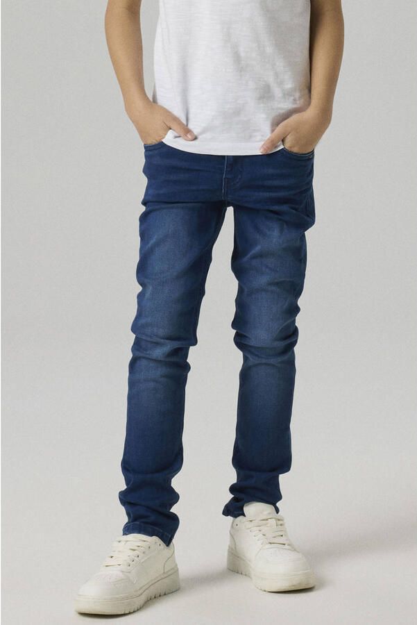 Name It Stretch jeans NKMSILAS voor jongens met verstelbare tailleband en slanke pasvorm - Foto 5