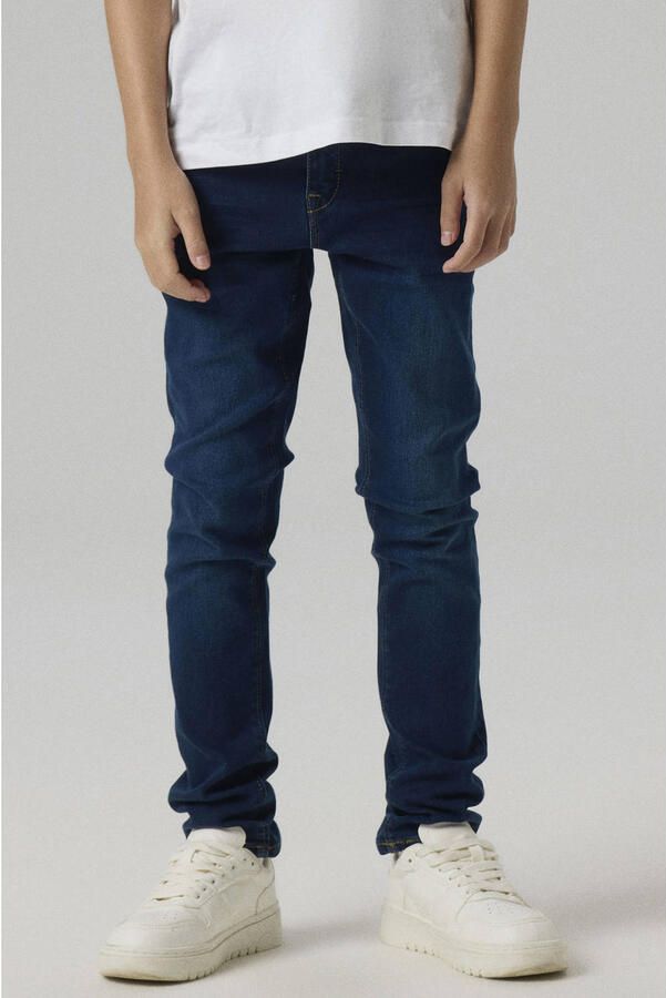 Name It Stretch jeans NKMSILAS voor jongens met verstelbare tailleband en slanke pasvorm - Foto 7
