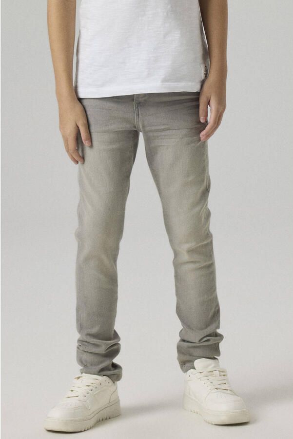 Name It Stretch jeans NKMSILAS voor jongens met verstelbare tailleband en slanke pasvorm - Foto 2