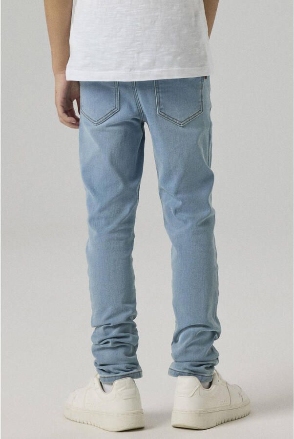 Name It Stretch jeans NKMSILAS voor jongens met verstelbare tailleband en slanke pasvorm - Foto 2