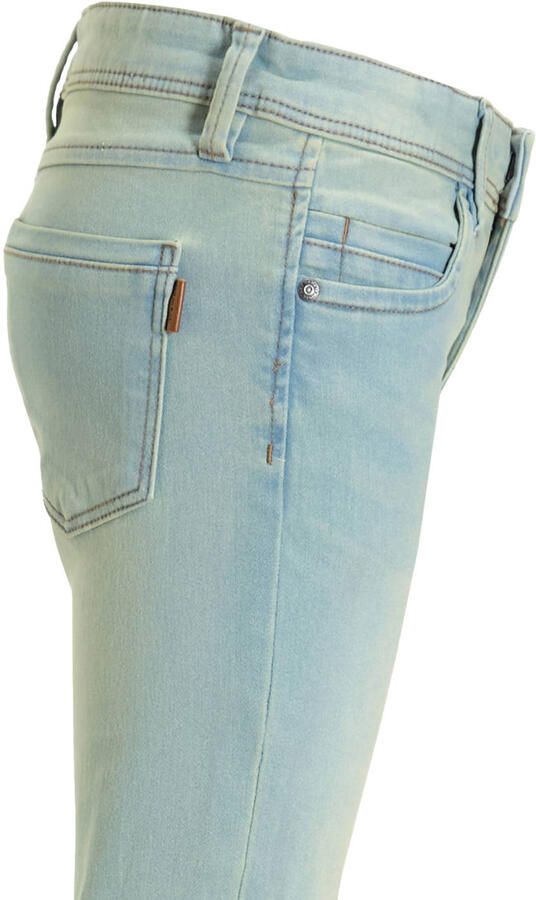 Name It Stretch jeans NKMSILAS voor jongens met verstelbare tailleband en slanke pasvorm