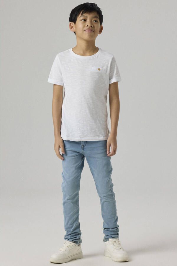 Name It Stretch jeans NKMSILAS voor jongens met verstelbare tailleband en slanke pasvorm - Foto 3