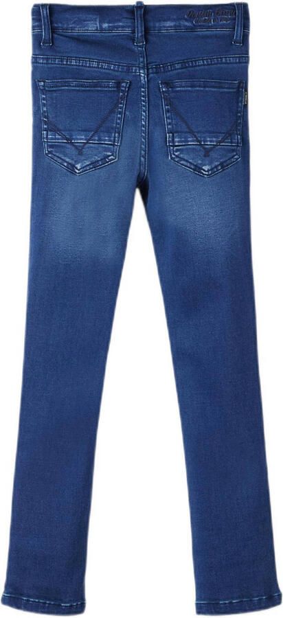 Name It Stretch jeans NKMSILAS voor jongens met verstelbare tailleband en slanke pasvorm - Foto 5