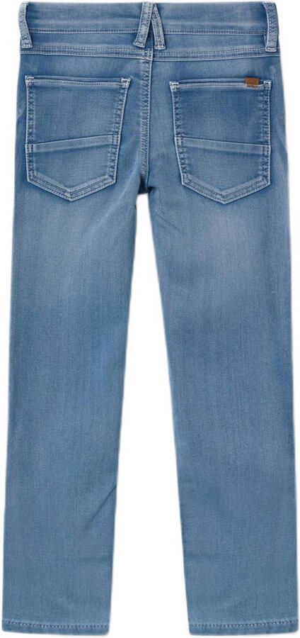 Name it KIDS slim fit jeans NKMTHEO light blue denim Blauw Jongens Jog denim 104