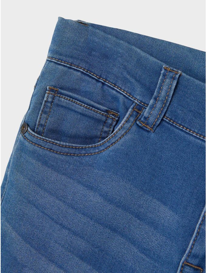 Name it KIDS slim fit jeans NKMTHEO medium blue denim Blauw Jongens Jog denim 104