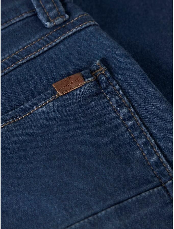 Name it KIDS slim fit jeans NKMTHEO medium blue denim Blauw Jongens Jog denim 104 - Foto 2