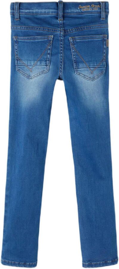 Name it Kids Nkmtheo Dnmclas Pant Noos Medium Blue Denim | Freewear Jeans Blauw Heren - Foto 3