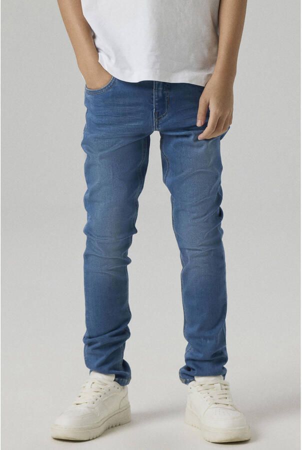 Name it Kids Nkmtheo Dnmclas Pant Noos Medium Blue Denim | Freewear Jeans Blauw Heren - Foto 2
