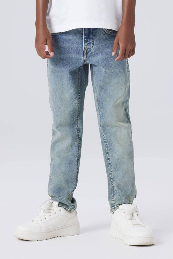 NAME IT KIDS slim fit jeans vintage medium blue