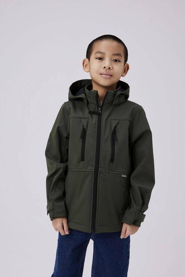 Name It Outdoorjack NKNALFA08 SOFTSHELL JACKET SPORT FO NOOS - Foto 2