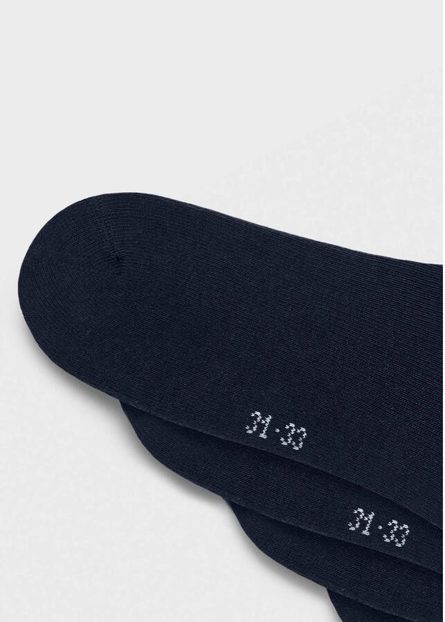 Name it KIDS sokken NKNSOCK set van 7 donkerblauw Stretchkatoen 31-33 - Foto 3