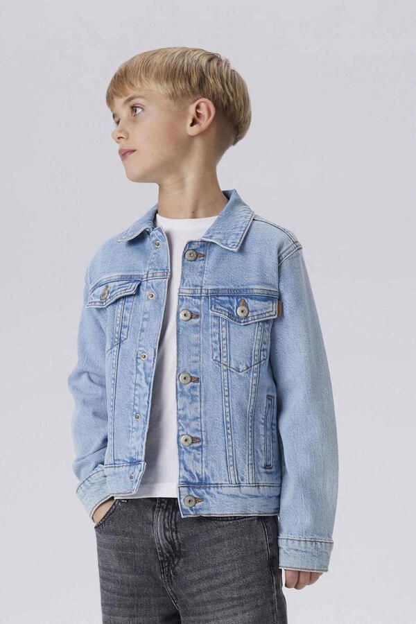 Name It Jeansjack NKMJAGGER voor met borstzakken en elastisch denim - Foto 2