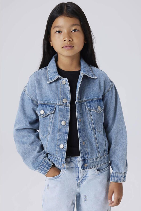NAME IT KIDS spijkerjas medium bue denim - Foto 2