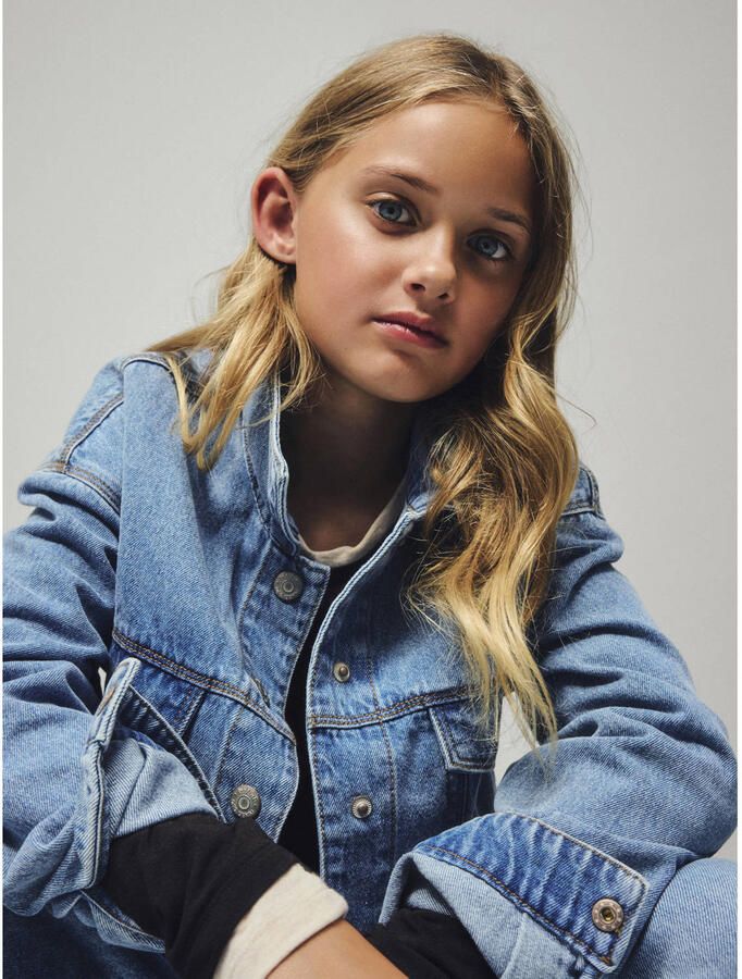 NAME IT KIDS spijkerjas medium bue denim