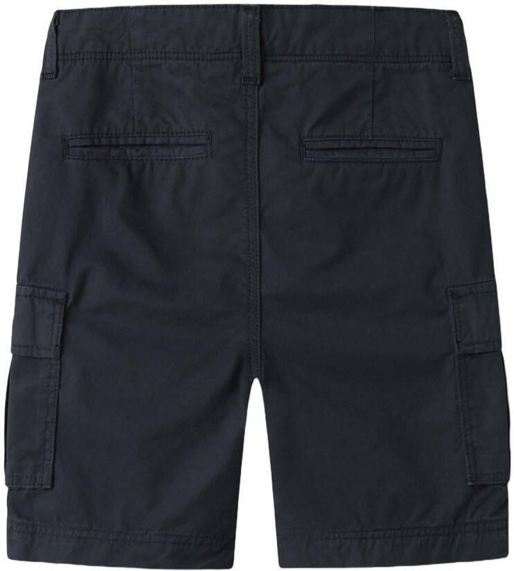 NAME IT KIDS straight cargo short donkerblauw - Foto 2