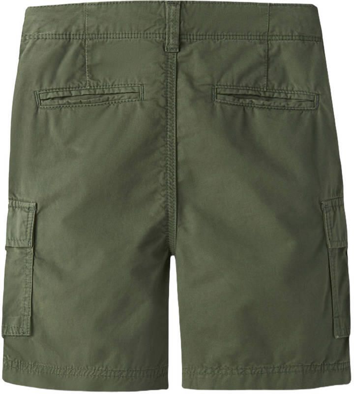 NAME IT KIDS straight cargo short groen - Foto 3