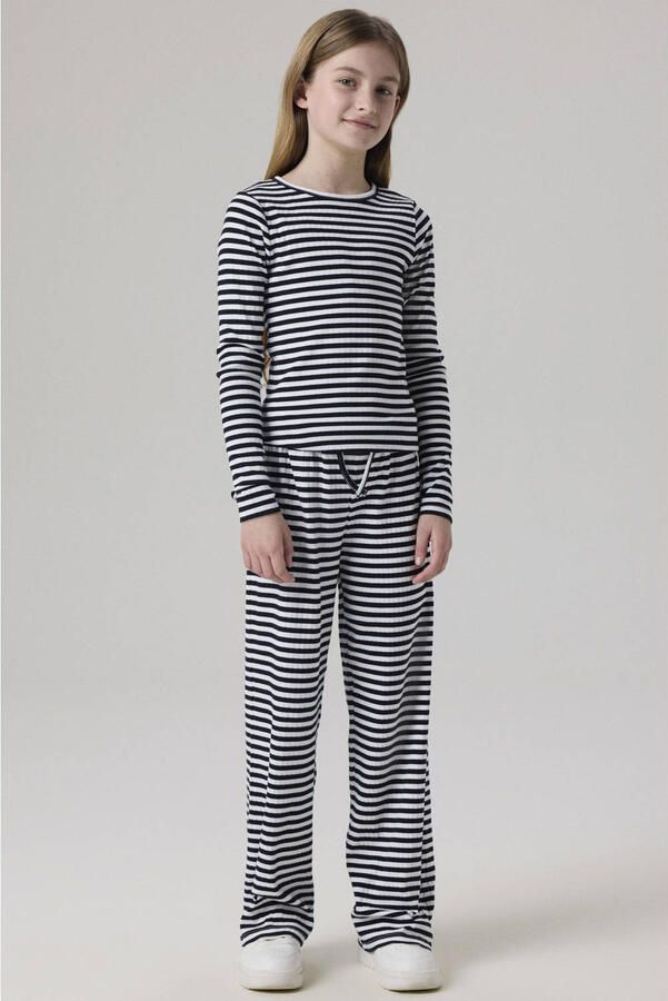 Name It Shirt met lange mouwen NKFSURAJA XSL LS TOP NOOS geweldige streepjes-look in geribbelde kwaliteit - Foto 1
