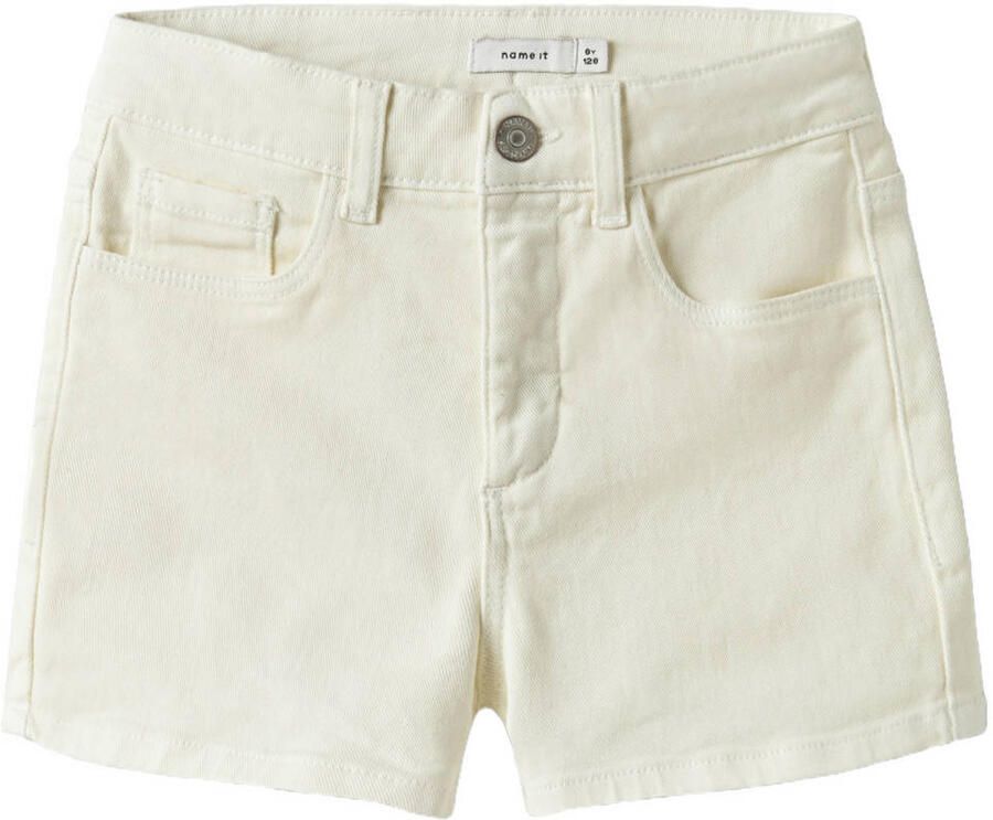 NAME IT KIDS straight casual short ecru
