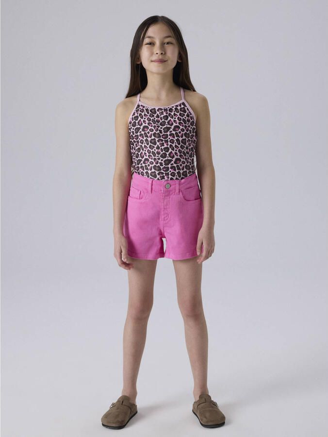 NAME IT KIDS straight casual short fuchsia - Foto 2
