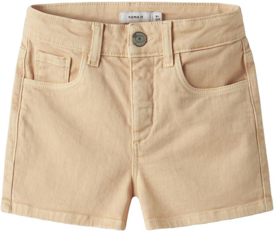NAME IT KIDS straight casual short oranje