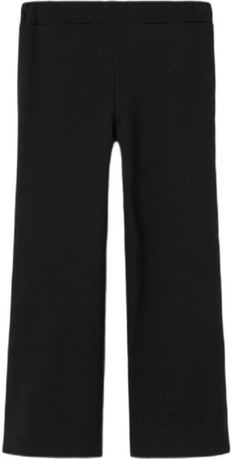 Name it KIDS straight fit broek NKFNAIDA zwart Meisjes Viscose Effen 116 - Foto 3