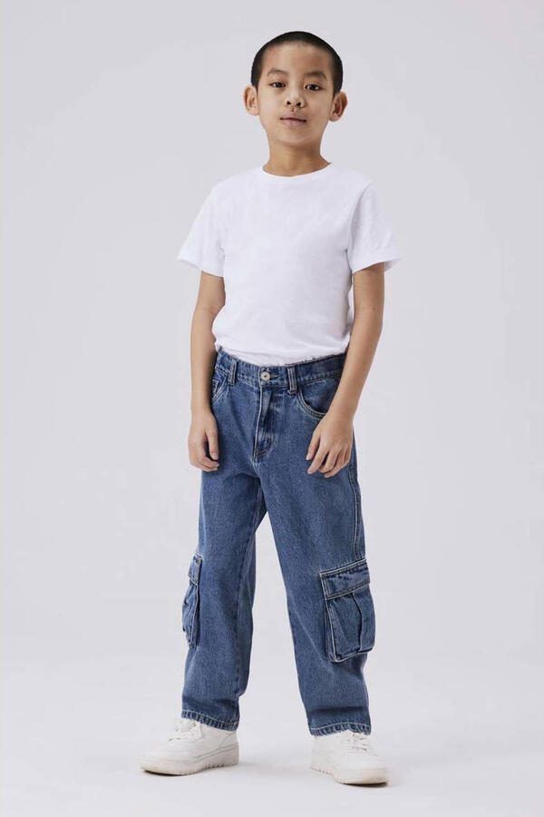 Name it Baggy fit cargo-jeans met steekzakken model 'RYAN' - Foto 2