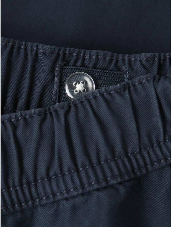 NAME IT KIDS straight leg casual broek donkerblauw