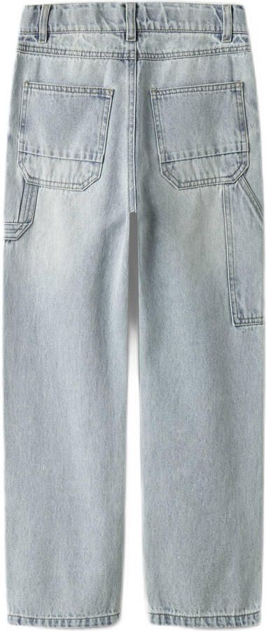 NAME IT KIDS straight leg jeans light blue denim - Foto 3