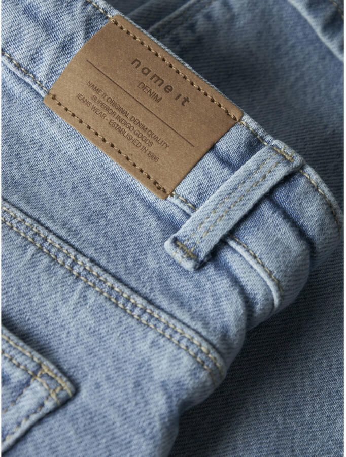 NAME IT KIDS straight leg jeans light blue denim