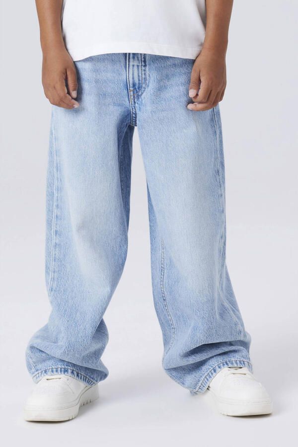 NAME IT KIDS straight leg jeans light blue denim