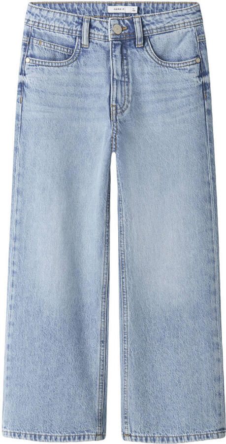 NAME IT KIDS straight leg jeans light blue denim - Foto 3